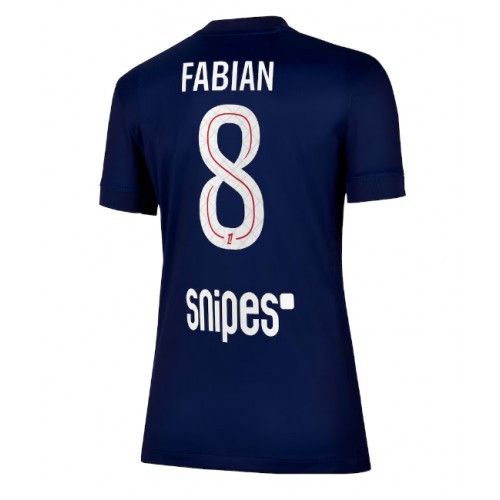 Paris Saint-Germain Fabian Ruiz #8 Prima Maglia Femmina 2025-26 Manica Corta